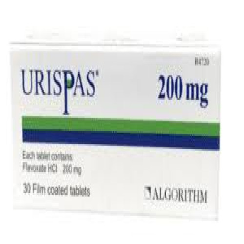 Urispas 200mg tablets